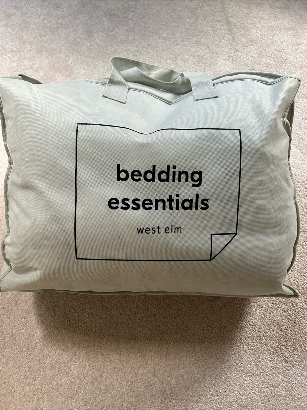 West Elm Bedding Essentials Twin Duvet Insert.